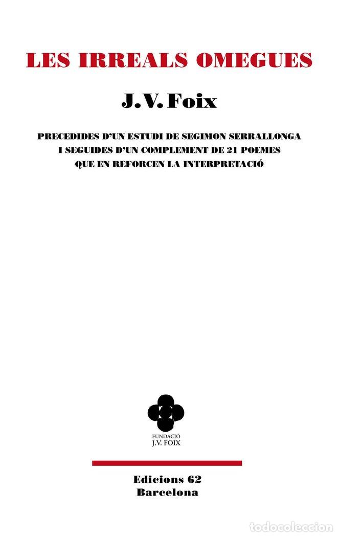 books: LES IRREALS OMEGUES - FOIX I MAS, J. V.