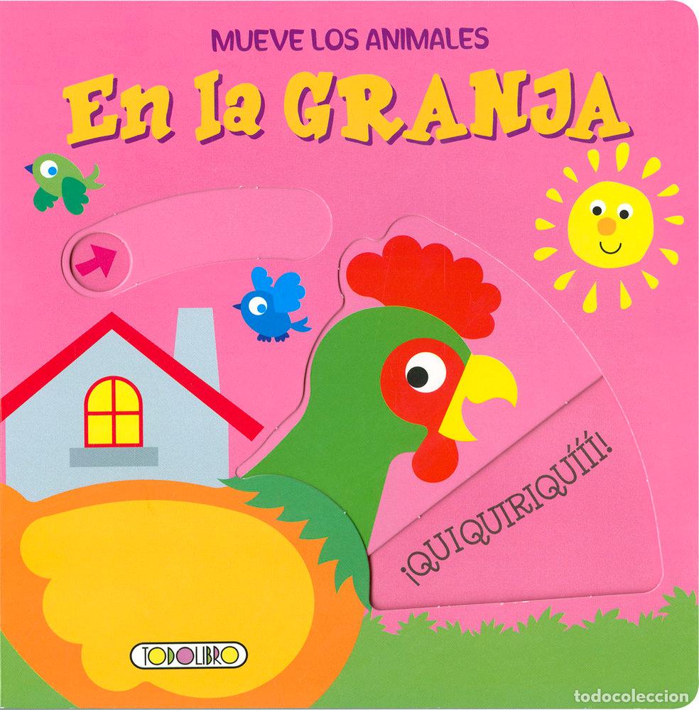 Libros: MUEVE LOS ANIMALES EN LA GRANJA - AA.VV