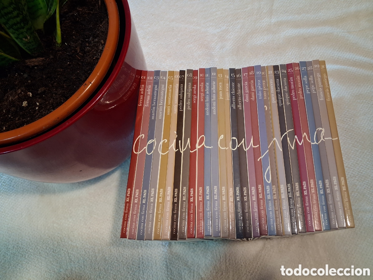Libros: Enciclopedi completa de cocina con firma