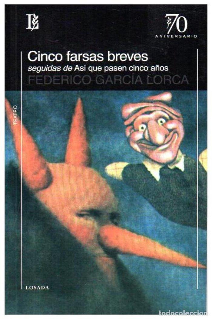 books: CINCO FARSAS BREVES - GARCIA LORCA, FEDERICO