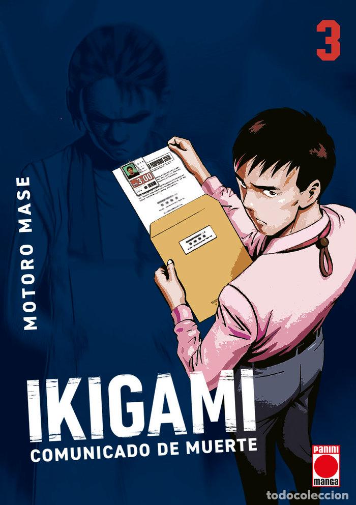 Livros: IKIGAMI 3 COMUNICADO DE MUERTE - MOTORO MASE