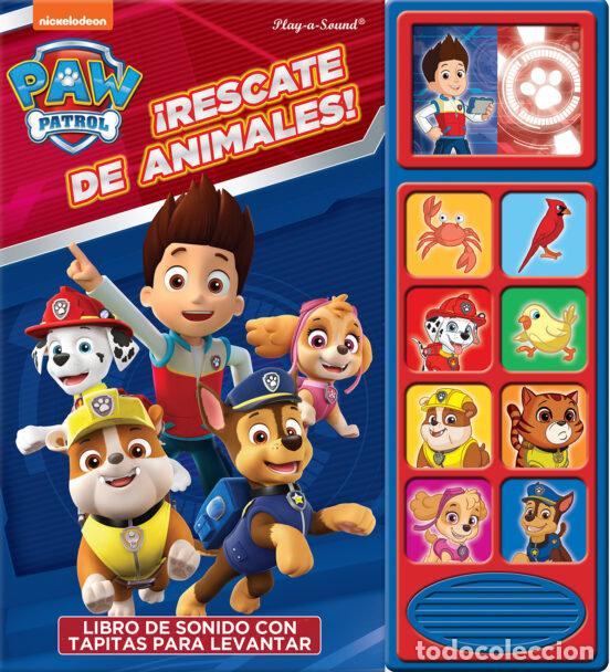 Livres: RESCATE DE ANIMALES LEVANTA Y ESCUCHA PATRULLA CANINA - PAW PATROL