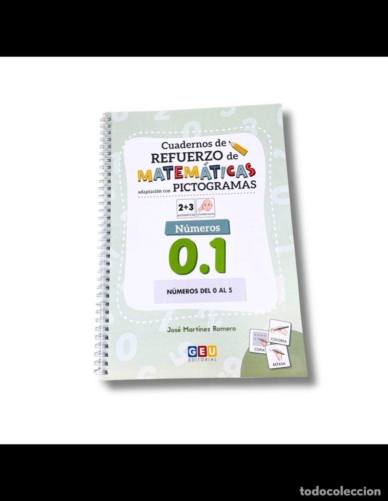 Livres: CUAD.REFUERZO MATEMATICAS NUMEROS 0.1 CON PICTOGRAMAS - AA.VV