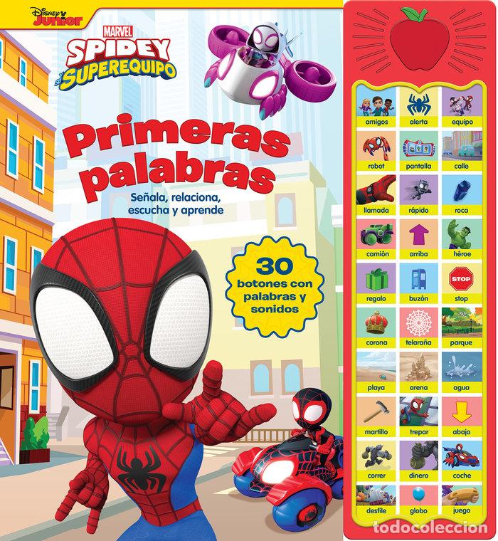 Libros: PRIMERAS PALABRAS SPIDEY 30 BOTONES CON VOZ Y SONIDOS - SPIDERMAN