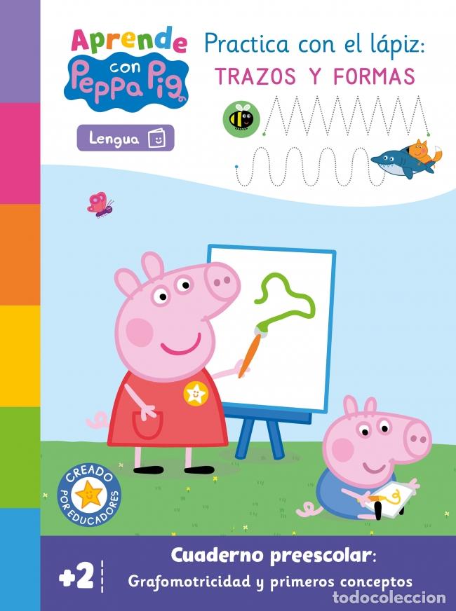 Libros: PRACTICA CON EL L&Aacute;PIZ:TRAZOS Y FORMAS - Hasbro