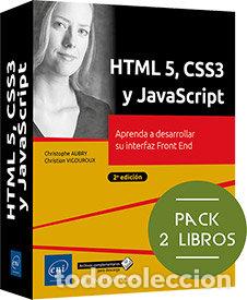 books: HTML5 CSS3 Y JAVASCRIPT PACK DE 2 LIBROS APRENDA A DESARROL - CHRISTOPHE AUBRY