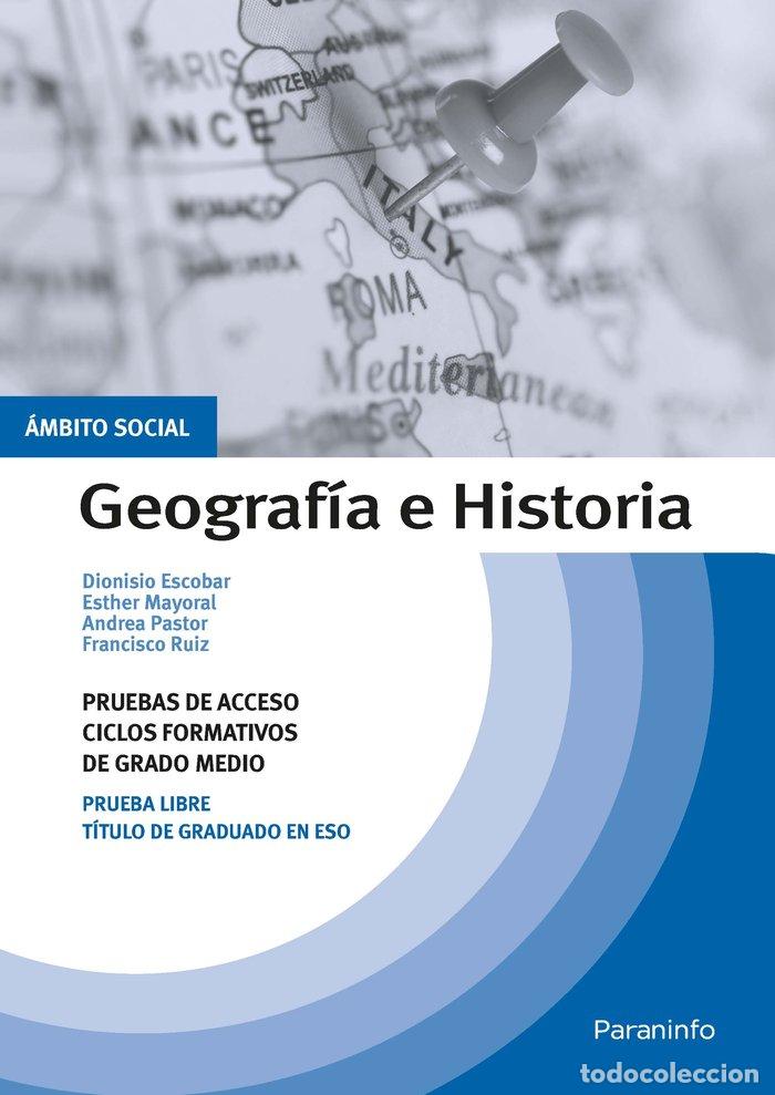 books: AMBITO SOCIAL. PRUEBAS DE ACCESO A CICLOS FORMATIVOS DE GRAD - ESCOBAR, DIONISIO
