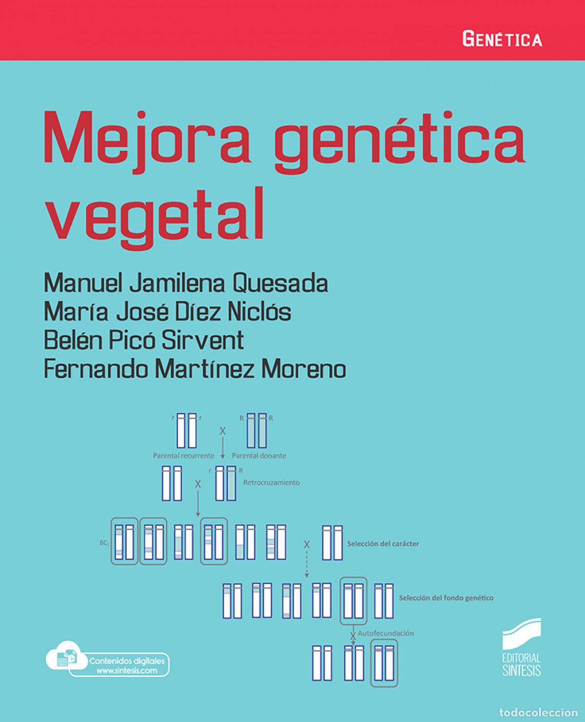books: MEJORA GEN&Eacute;TICA VEGETAL - Jamilena Quesada, Manuel