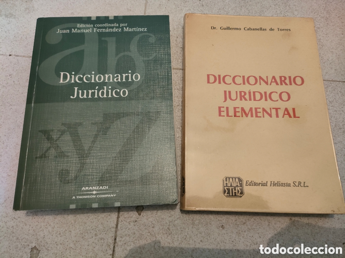 Libros: DICCIONARIO JUR&Iacute;DICO + DICCIONARIO JUR&Iacute;DICO FUNDAMENTAL