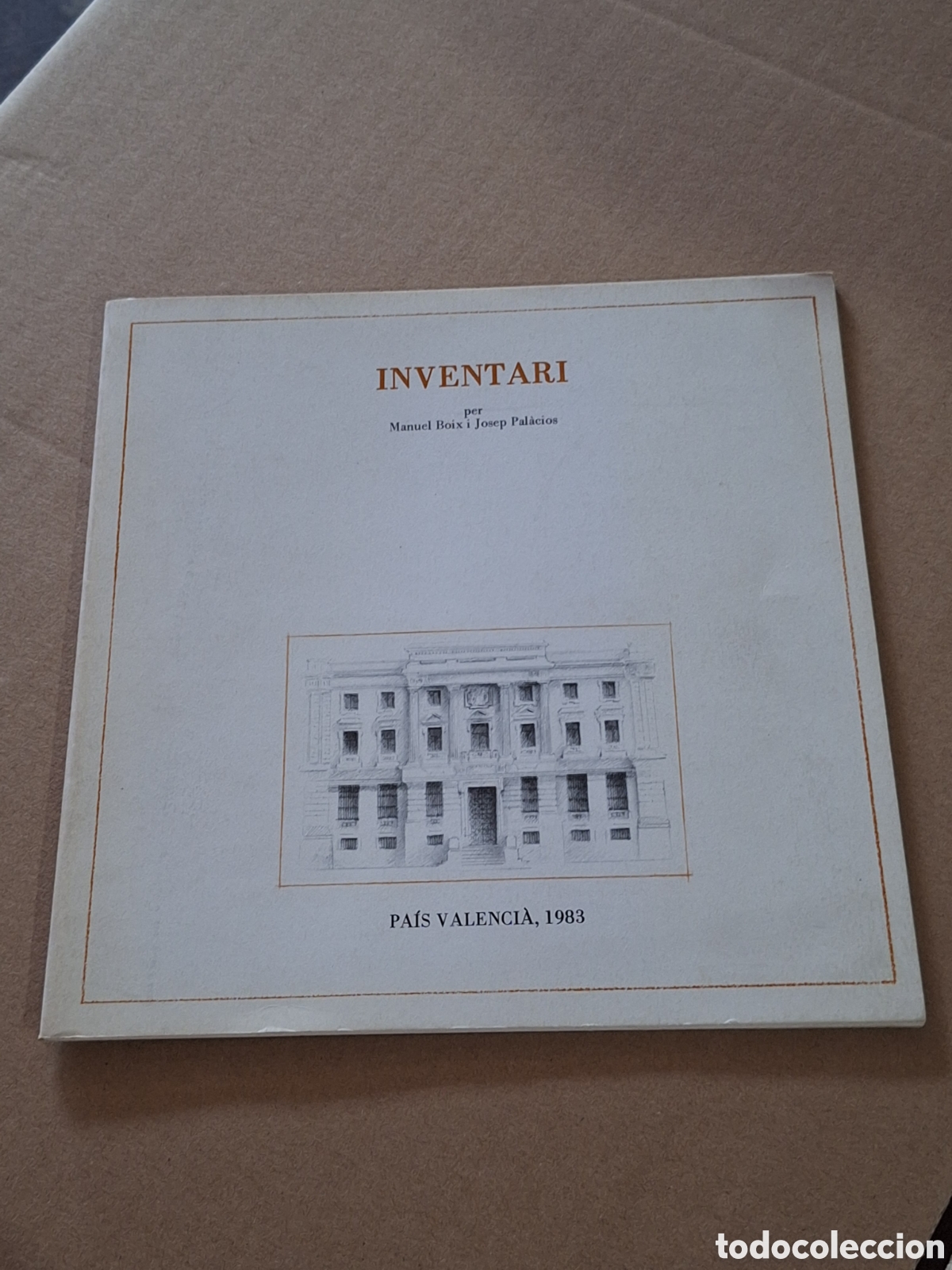 Libros: INVENTARI - MANUEL BOIX - JOSEP PAL&Agrave;CIOS - SUECA 1983 - CENTRE MUNICIPAL DE CULTURA ALCOI