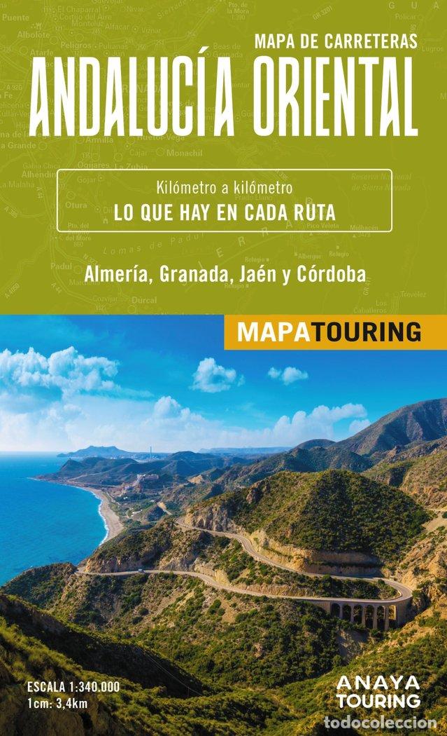 Libros: MAPA DE CARRETERAS DE ANDALUCIA ORIENTAL DESPLEGABLE, ESCA - ANAYA TOURING