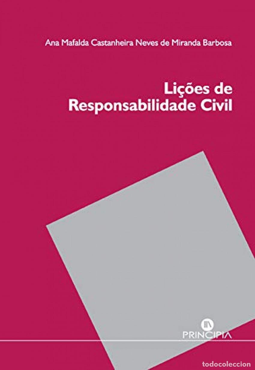 Libros: LI&Ccedil;&Otilde;ES DE RESPONSABILIDADE CIVIL - Miranda Barbosa, Ana Mafalda