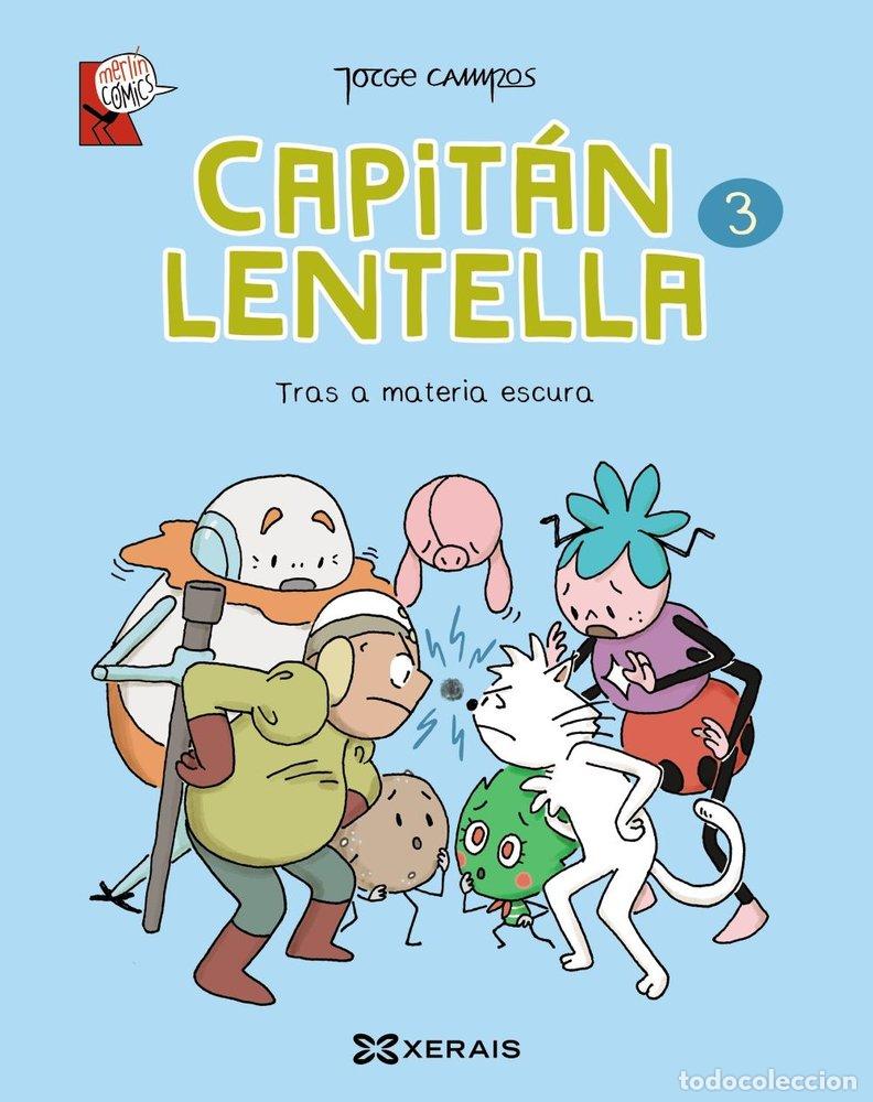 Libros: CAPITAN LENTELLA 3 TRAS A MATERIA ESCURA - CAMPOS, JORGE