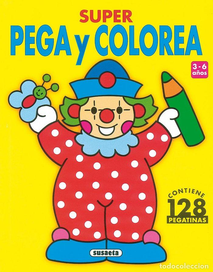 Livros: SUPER PEGA Y COLOREA SUSAETA - AA.VV