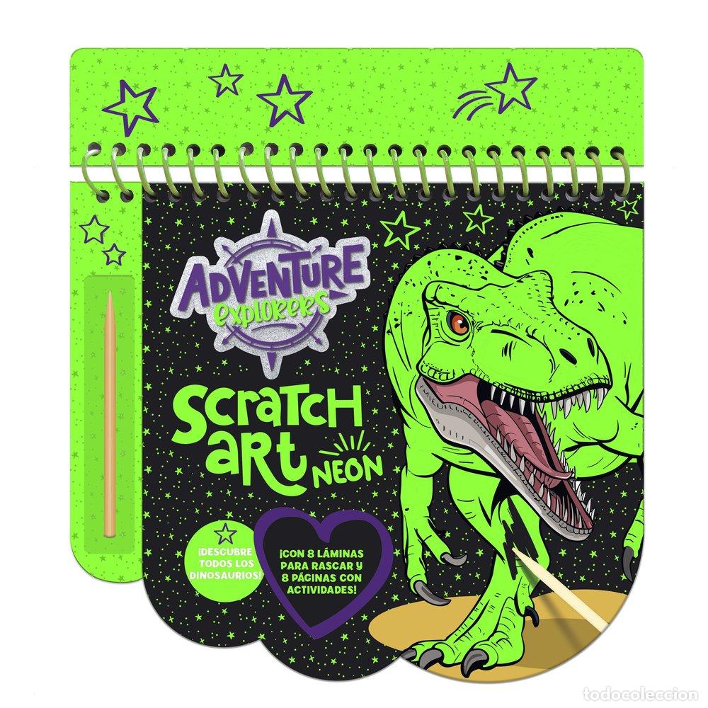 books: LUDUM SCRATCH ADVENTURE DINOSAURIOS - IMAGILAND
