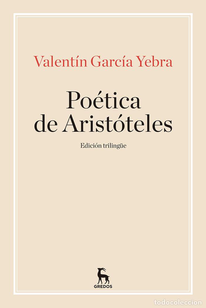 Libros: POETICA DE ARISTOTELES - GARCIA YEBRA, VALENTIN