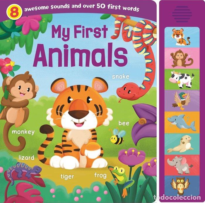 books: MY FIRST ANIMALS INGLES - AA.VV