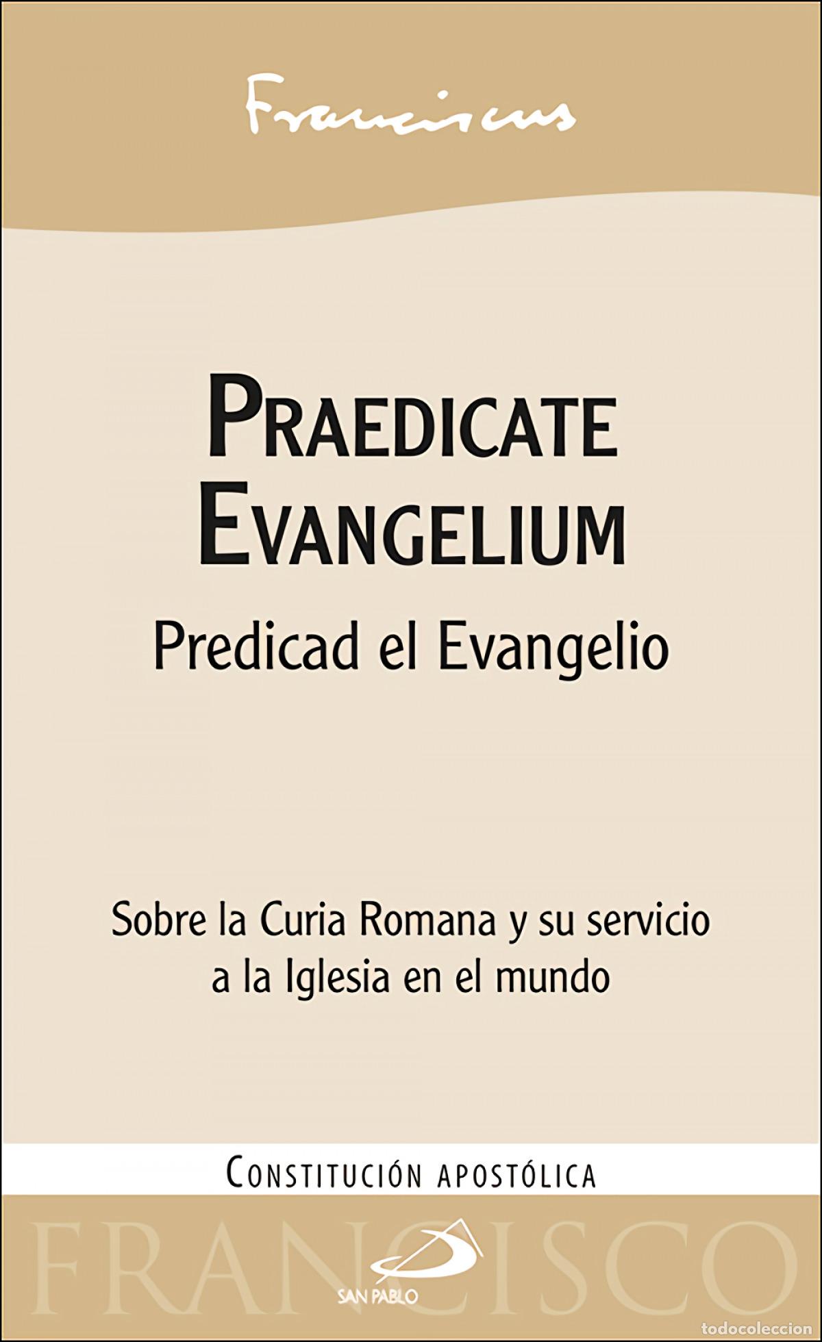 Libri: PRAEDICATE EVANGELIUM - Francisco, Papa