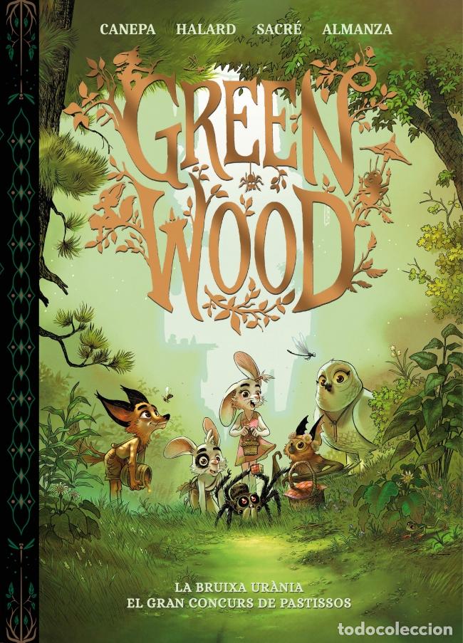 Libri: GREEN WOOD. LA BRUIXA UR&Agrave;NIA - EL GRAN CONCURS DE PASTISSOS - Canepa, Barbara