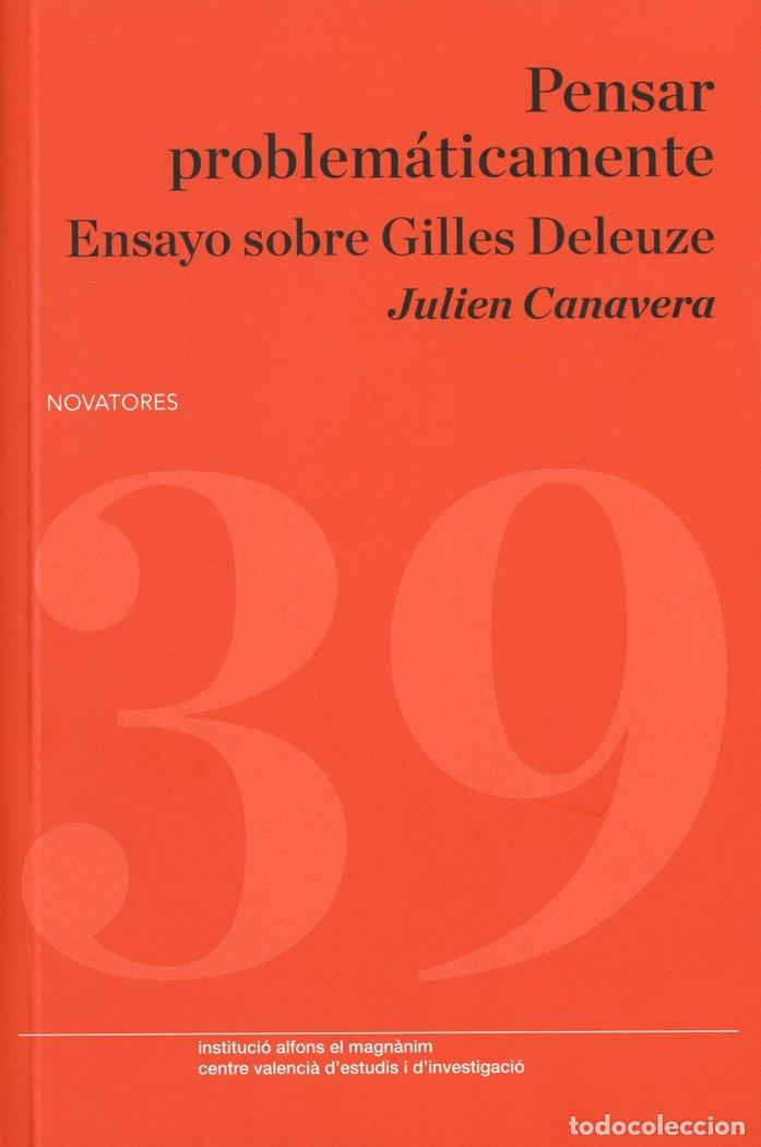 Libros: PENSAR PROBLEMATICAMENTE - CANAVERA, JULIEN