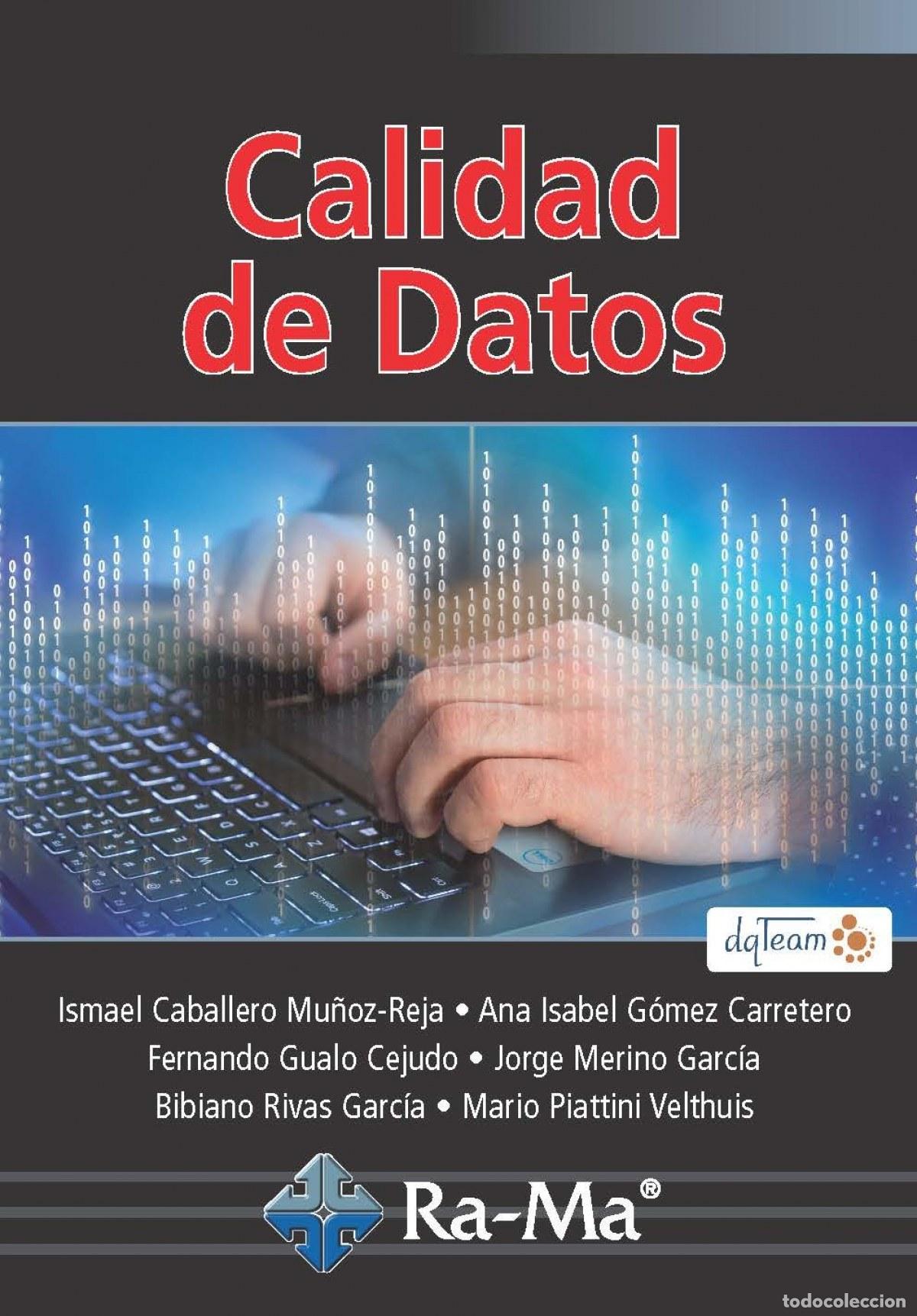 Libros: CALIDAD DE DATOS - Caballero, Ismael