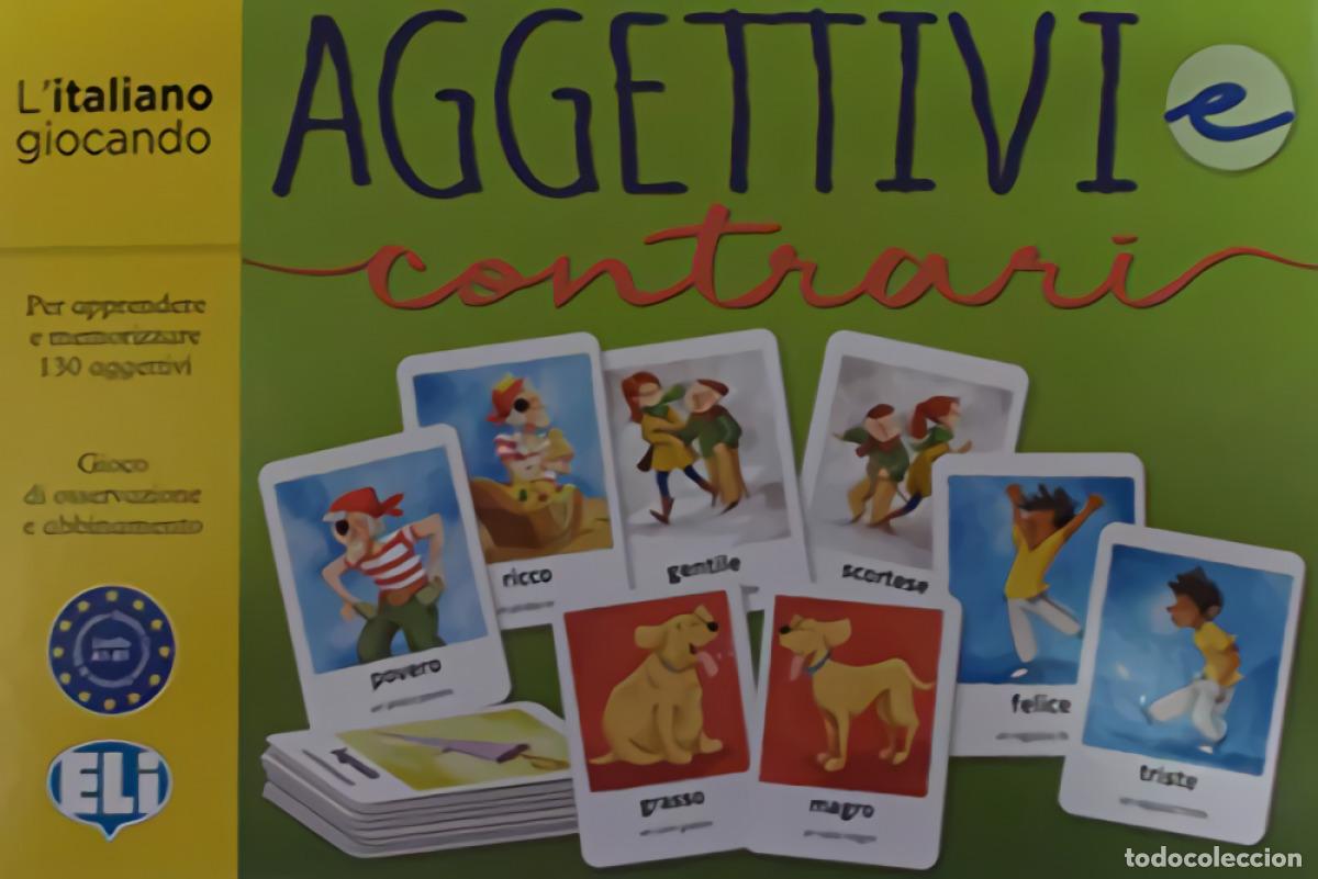 books: AGGETTIVI E CONTRARI (JUEGOS ITALIANO) - Varios autores