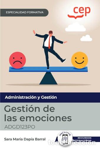 Libros: MANUAL GESTION DE LAS EMOCIONES ESPECIALIDADES FORMATIVAS - CEP