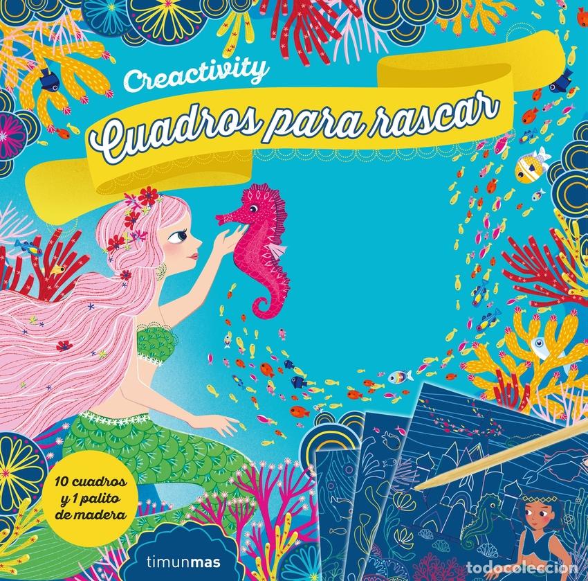 Livros: CREACTIVITY. SIRENAS. CUADROS PARA RASCAR - VVAA