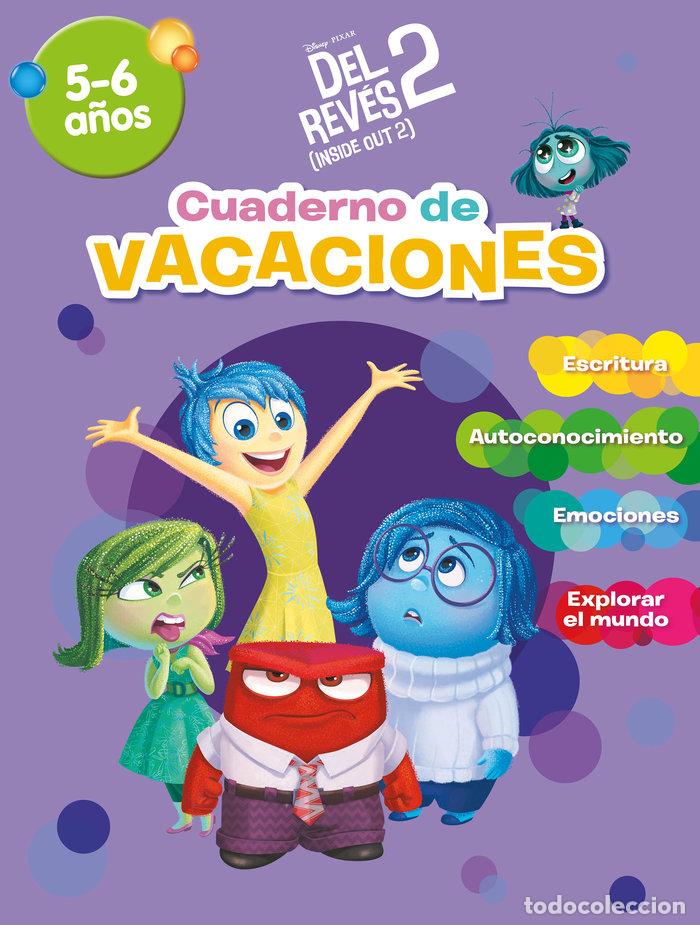 Libros: INSIDE OUT 2 CUADERNO DE VACACIONES 5 6 A&Ntilde;OS DISNEY CUA - DISNEY