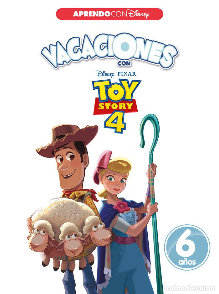 Livres: VACACIONES CON TOY STORY 4. 6 A&Ntilde;OS (APRENDO CON DISNEY) - DISNEY,