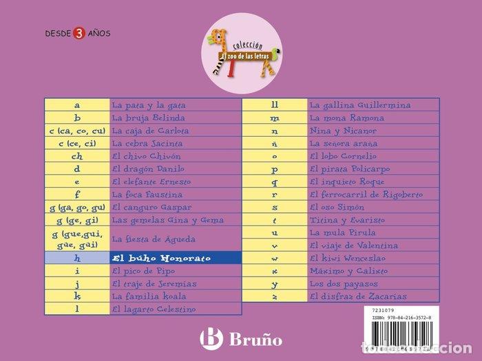 Livres: BUHO HONORATO JUEGA CON LA H - DOUMERC, B.