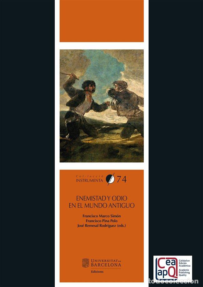 books: ENEMISTAD Y ODIO EN EL MUNDO ANTIGUO - AA.VV.