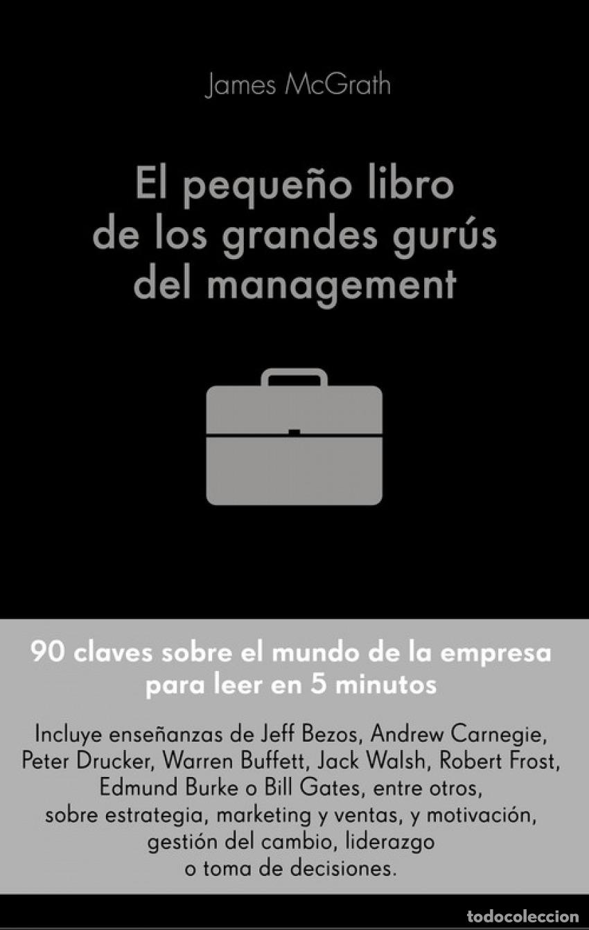 Libros: EL PEQUE&Ntilde;O LIBRO DE LOS GRANDES GUR&Uacute;S DEL MANAGEMENT - Mcgrath, Jim