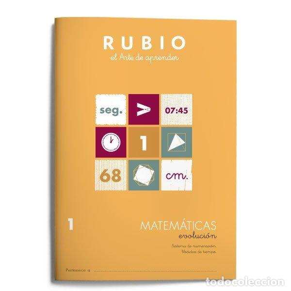 books: CUADERNO MATEMATICAS 1 RUBIO EVOLUCION SISTEMA NUMERACION M - AA.VV