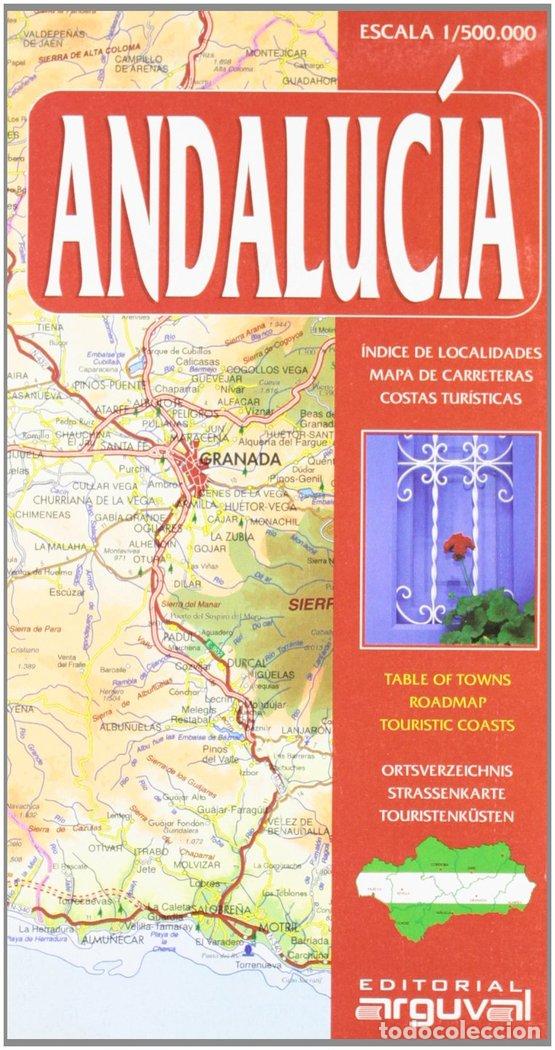 Livros: MAPA CARRETERAS ANDALUCIA - AA.VV