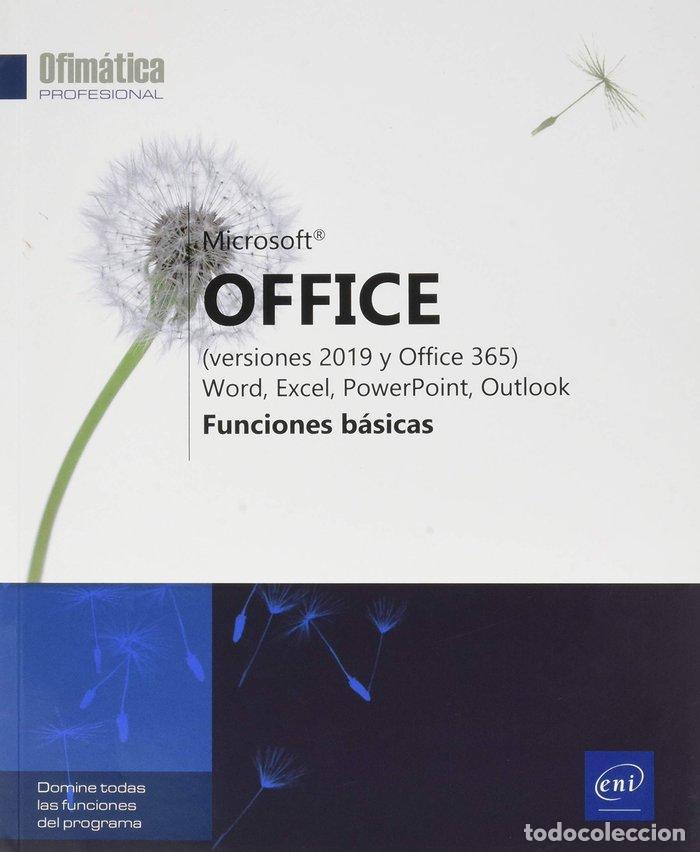 books: MICROSOFT OFFICE VERSIONES 2019 Y OFFICE 365 WORD EXCEL - AA.VV