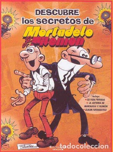 Libros: DESCUBRE LOS SECRETOS DE MORTADELO Y FILEMON - IBA&Ntilde;EZ