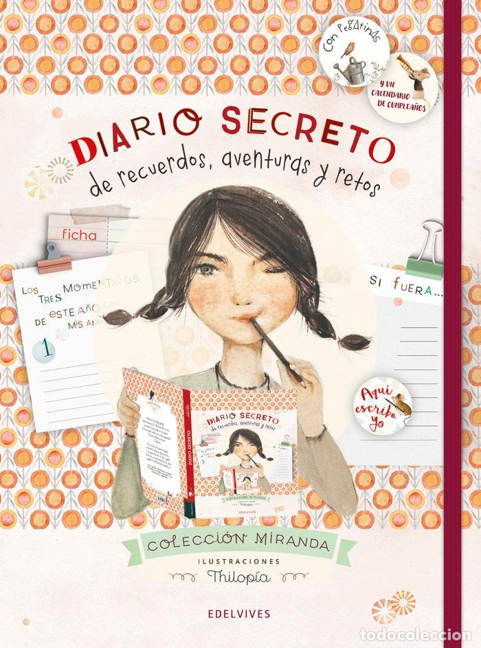 Libros: DIARIO SECRETO DE RECUERDOS AVENTURAS Y RETOS - AA.VV
