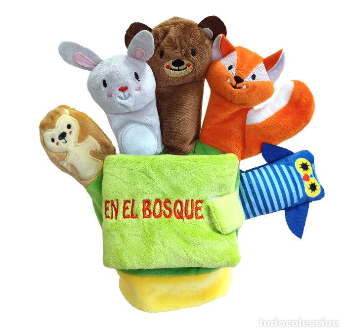 Livros: EN EL BOSQUE LIBRO GUANTE CON TITERES DE DEDO - FERRI, FRANCESCA
