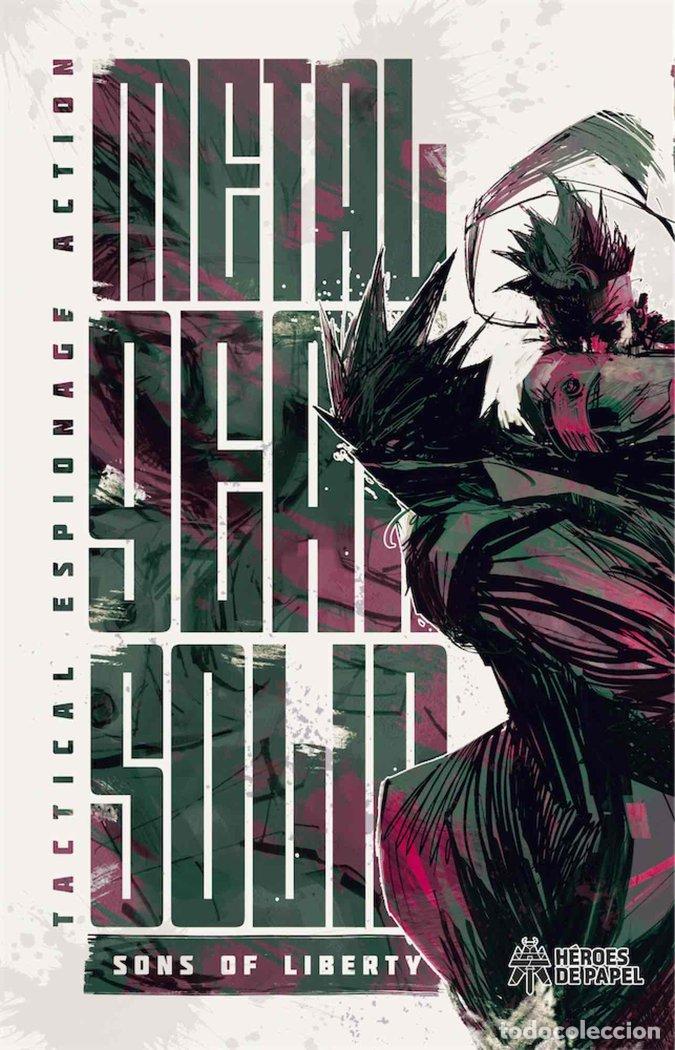 books: METAL GEAR SOLID SONS OF LIBERTY - FRACTION, MATT