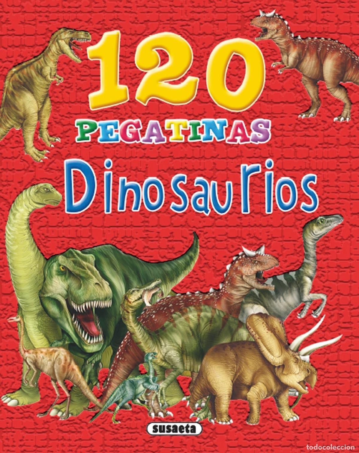 Libros: 120 PEGATINAS DE DINOSAURIOS - Cuadernos y kits interactivos y de actividades para ninos y ninas