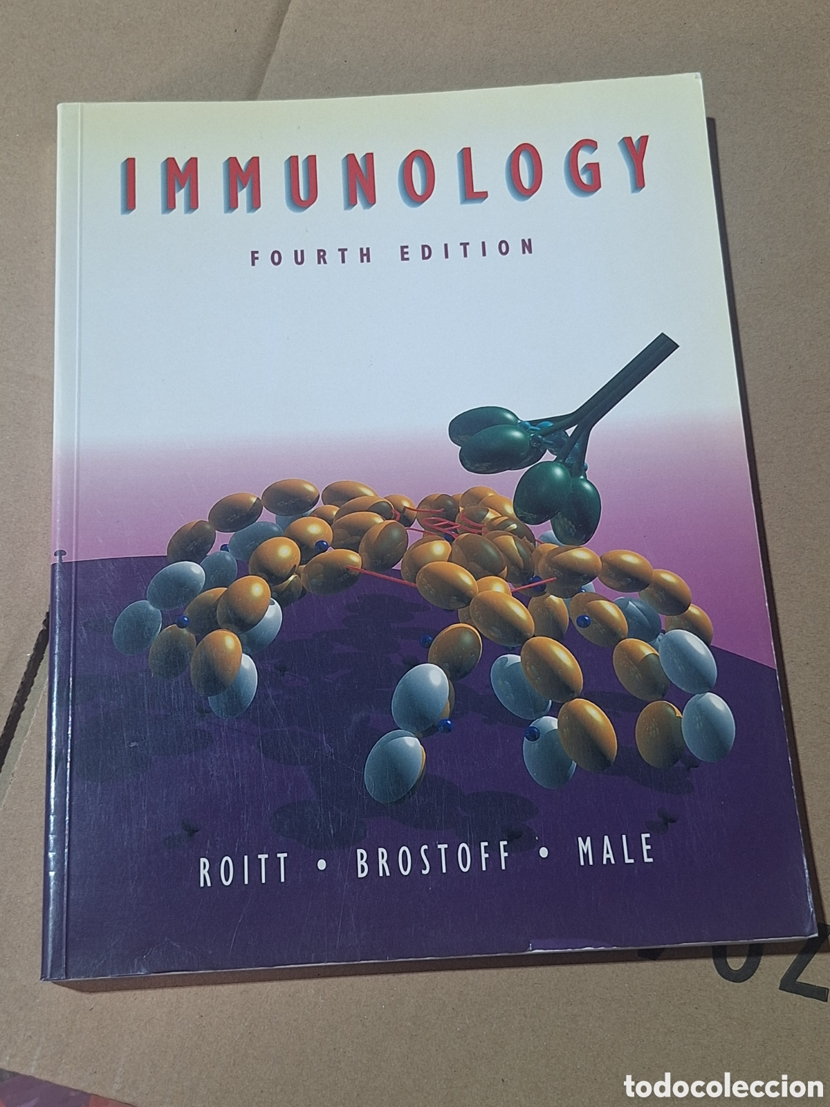 Libros: IMMUNOLOGY. IVAN ROITT, JONATHAN BROSTOFF & DAVID MALE.