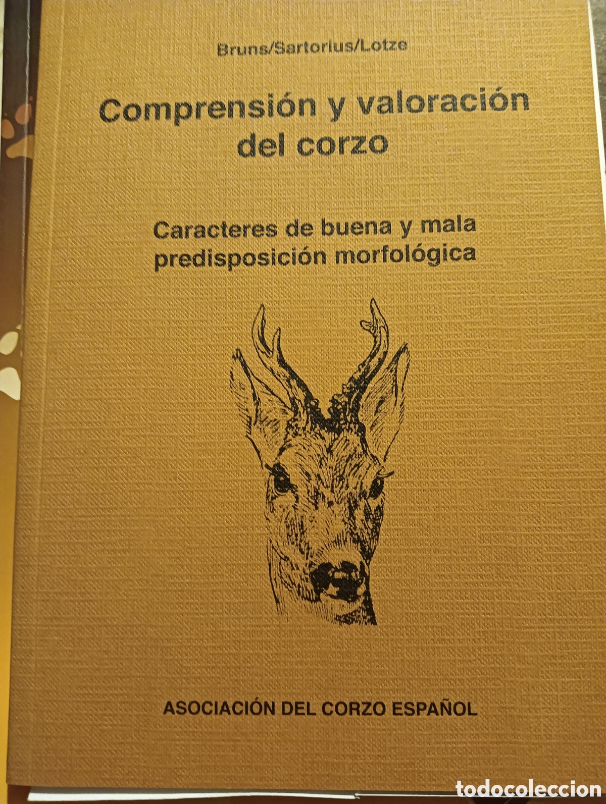 Libros: Comprensi&oacute;n y valoraci&oacute;n del corzo caracteres de buena y mala predisposici&oacute;n morfol&oacute;gica caza