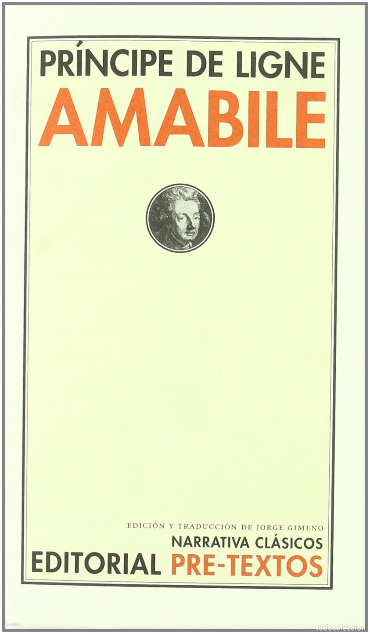 Libri: &Aacute;AMABILE - Ligne, Pr&iacute;ncipe de