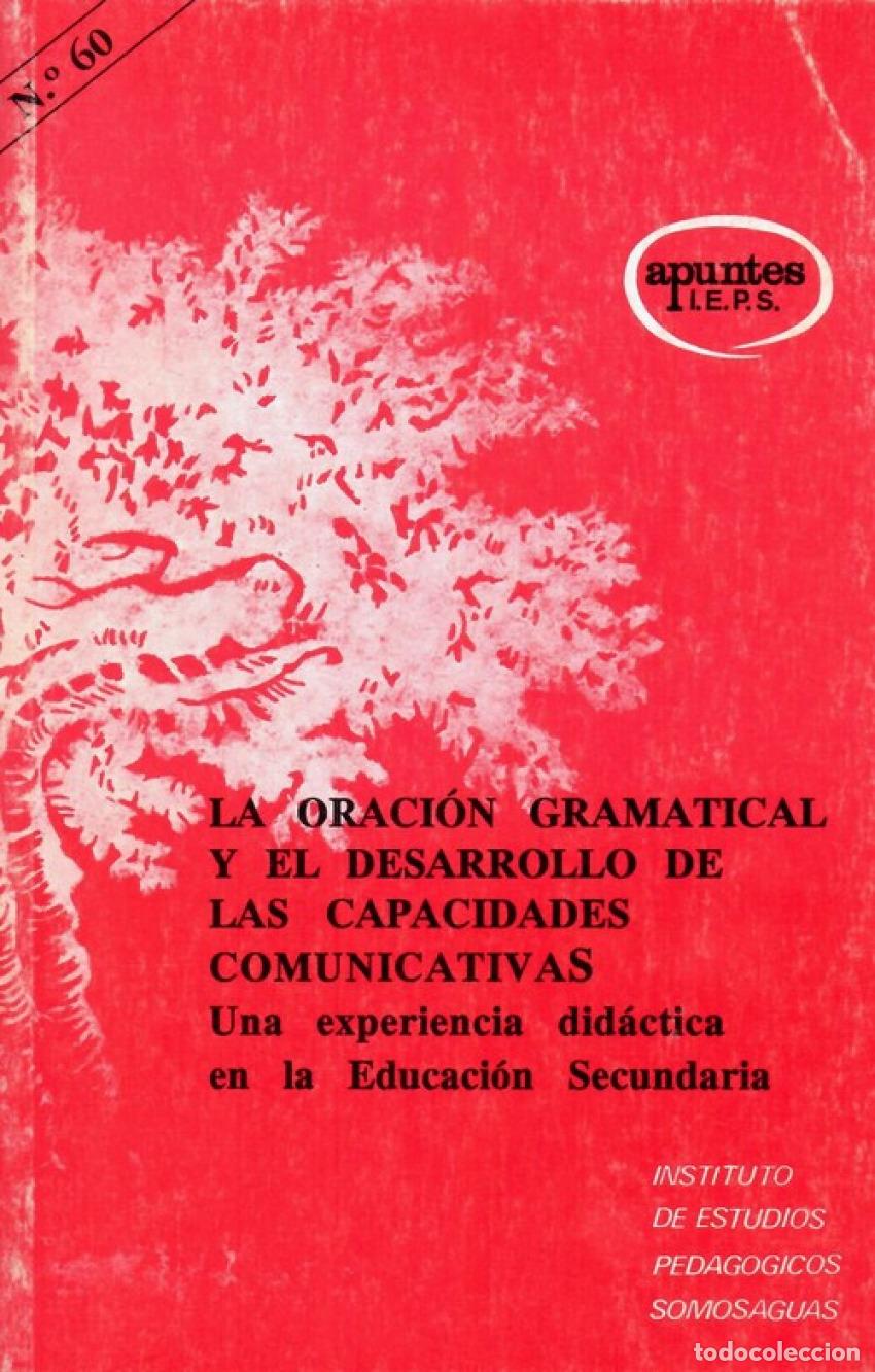 Libros: ORACION GRAMATICAL AI-60 - Sanchez De Medina, Maria Rosa