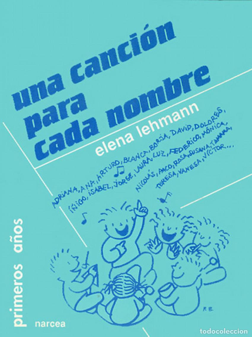 Livros: CANCION CADA NOMBRE+CASETE - Lehmann, Elena