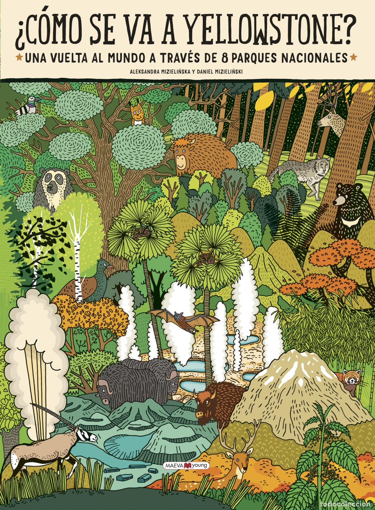 Libros: &iquest;C&Oacute;MO SE VA A YELLOWSTONE? - Mizielinska, Aleksandra