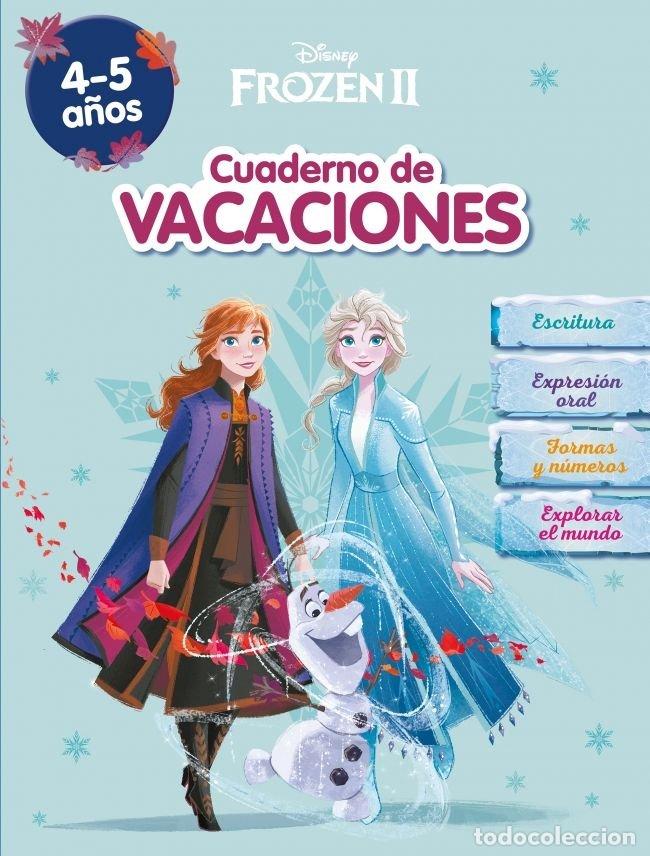 Livros: FROZEN CUADERNO DE VACACIONES 4 5 A&Ntilde;OS DISNEY CUADERNO - DISNEY