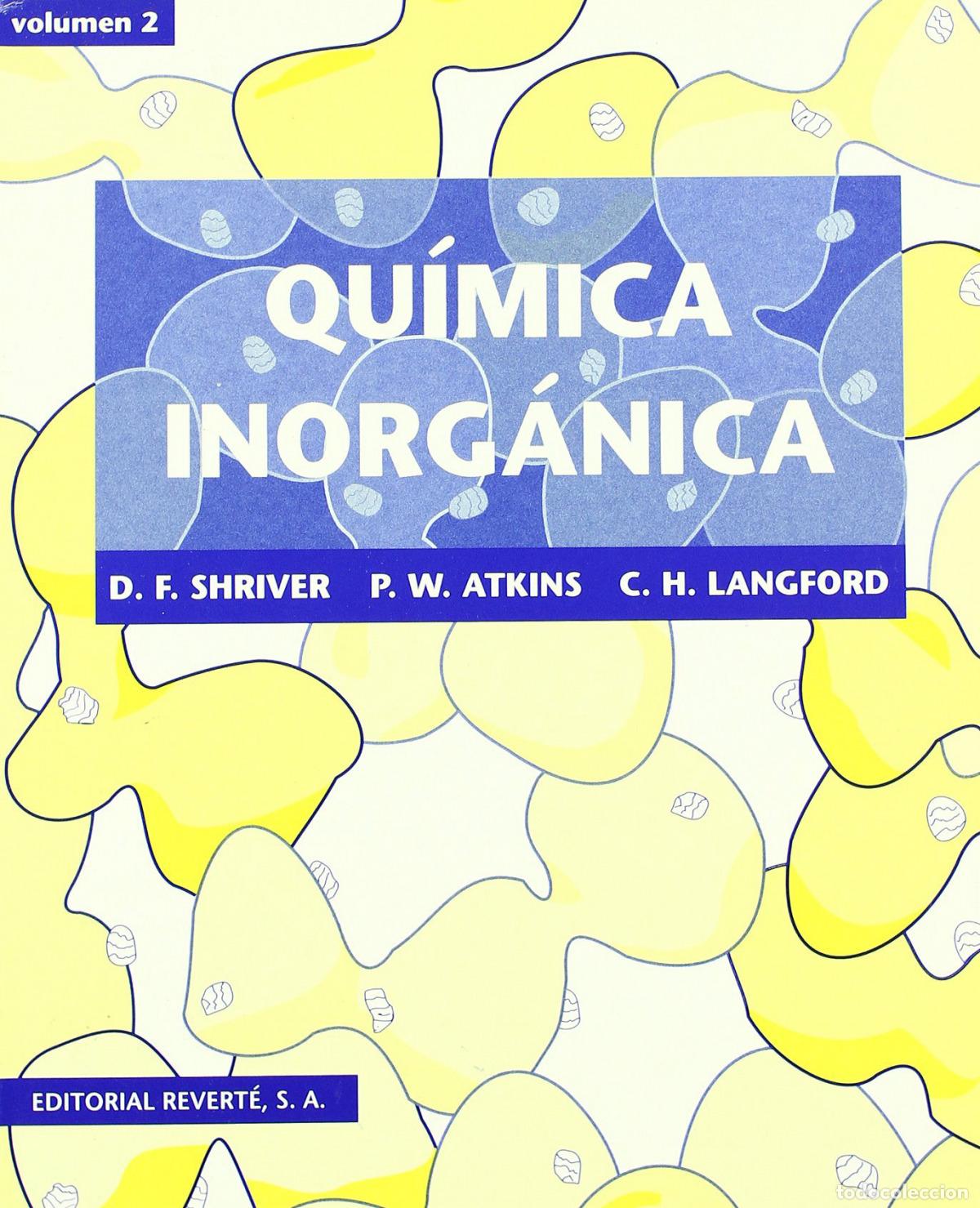 books: QU&Iacute;MICA IN&Oacute;RGANICA - AA.VV. Traducci&oacute;n: L&oacute;pez L&oacute;pez, Gregorio