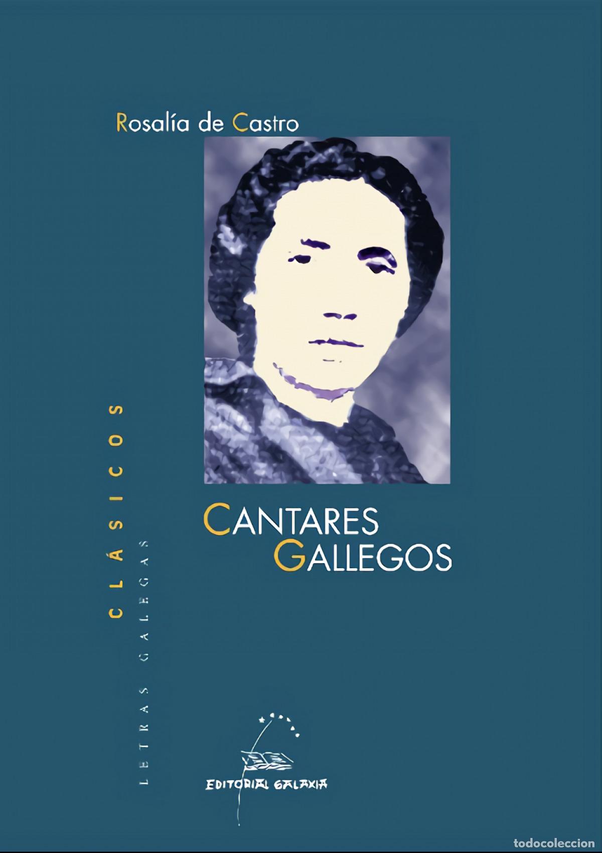 Libros: CANTARES GALLEGOS - Castro, Rosal&iacute;a de